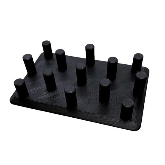 

Magnetic Slow Feeder Bowl Insert 13-Pillar Anti-Choking Pet Bowl Insert Sloped Non-Jamming Base for Petlibro RFID Feeder Controlled Eating Cats Dogs