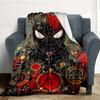 1pc Spider-Man Outdoor Blanket Lightweight Flannel, Soft & Warm, All-Season Use for Sofa, Outdoor, Camping, Living Room, Office077