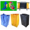 Thicken Hotel Housekeeping Rubbish Holder Waterproof Large Capacity Cleaning Cart Bag Strong Load-bearing Capacity Reusable