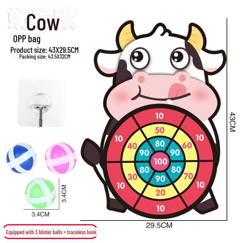 Kids' Indoor/Outdoor Sticky Ball Throw Target for Parent-Child Play