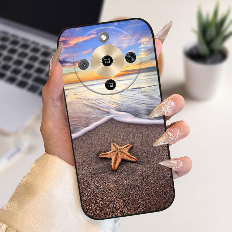 For Honor X9d Case X70 MTN-AN00 Stylish Cute Cartoon Cover Soft TPU Silicone Phone Case For Honor Magic 8 Magic8 X70 Fundas Capa