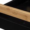 Etagère 3 niveaux "Natureo" Noir Atmosphéra