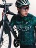 Lampada Fleece Cycling Jersey for Men & Women - Autumn/Winter Warm, Long Sleeve, Printed Bicycle Top