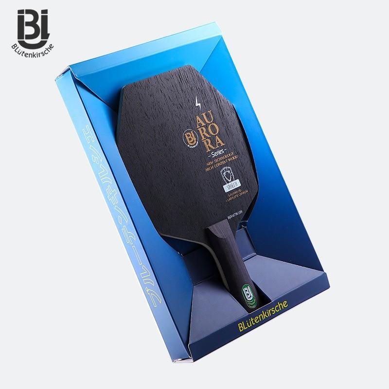 Blutenkirsche AURORA SHIELD Cybershape Carbon Table Tennis Blade Cyber Shape Racket Offensive Hexagonal Ping Pong Bat Paddle