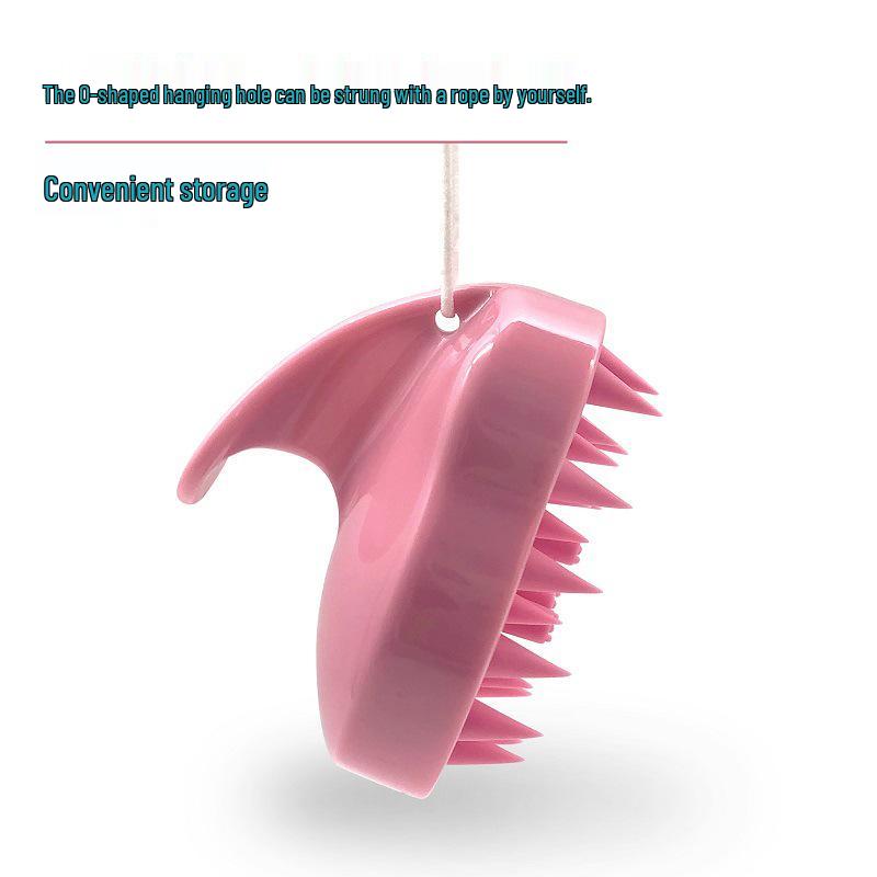 Smooth Silicone Anti-itch Scalp Massager Hair Therapy Shampoo Brush