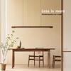 UOSU Nordic Solid Wood Linear Chandelier