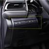 For Toyota Camry 2018-2024 Carbon Fiber Headlight Switch Button Frame Trim