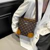 Women's 2025 Retro Bucket Bag: Versatile Vintage Handbag & Single Shoulder Crossbody with Classic Floral Design
