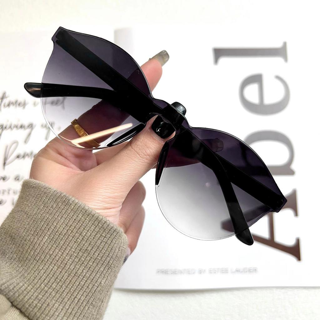 Summer New Round Frame Sunglasses Fashion Beach Jelly Color Sunglasses For Women