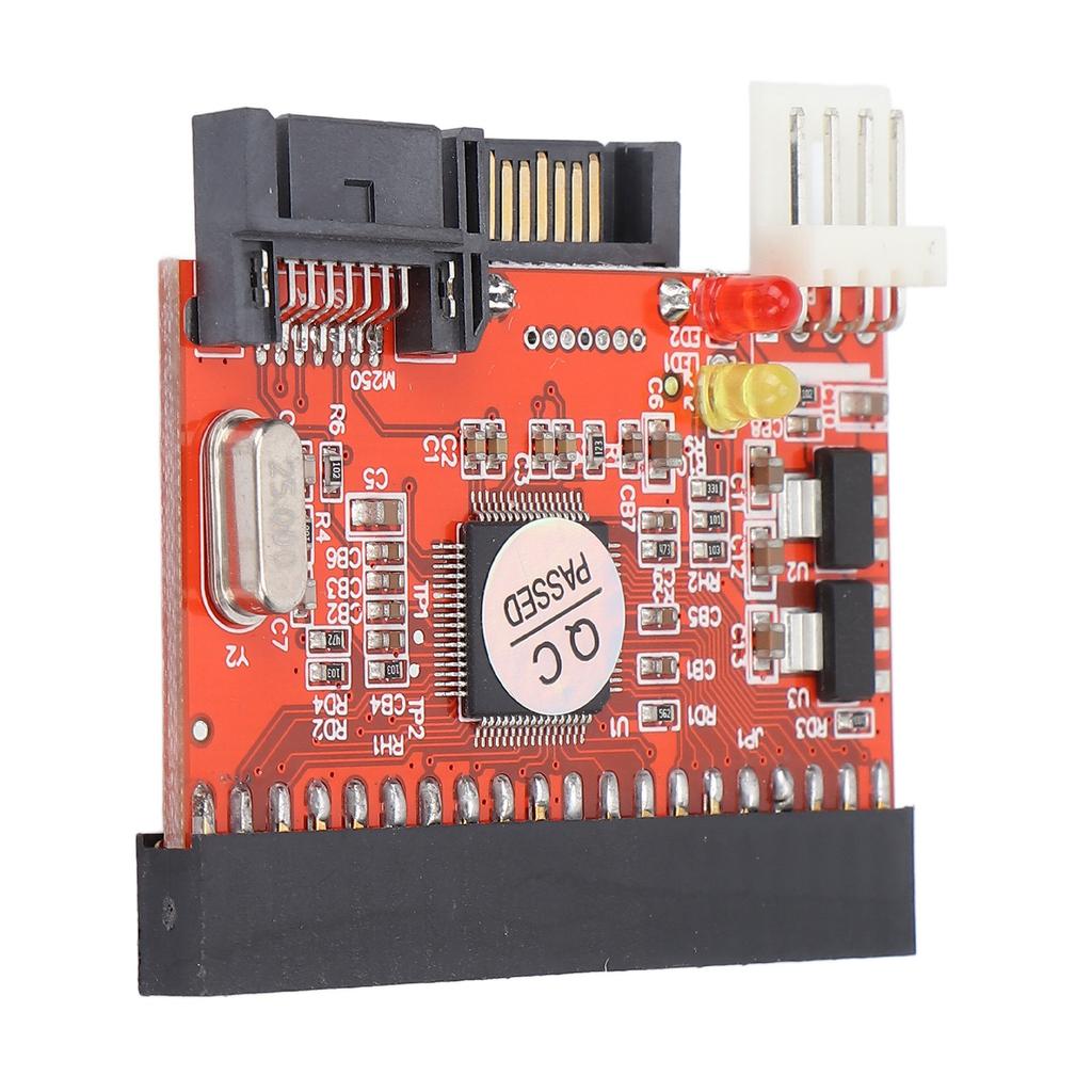 Adapter Card IDE To SATA Two Way 1.5Gbps Durable Hard Disk Conversion Card for Desktop Computer