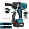 2180N.m High Torque Brushless Electric Impact Wrench 1/2 inches Socket Wrench Cordless Driver Tool for 1pc / 2pcs / None 18V Battery