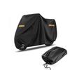 Motorcycle Rain Dust Sun Shield Wear Resistant Fabric Foldable Design Easy Storage And Quick Installation