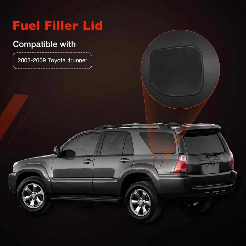Fuel Filler Lid Replace 77350-35050 Fuel Gas Tank Fill Cap Fit for Toyota 4Runner 2003-2009