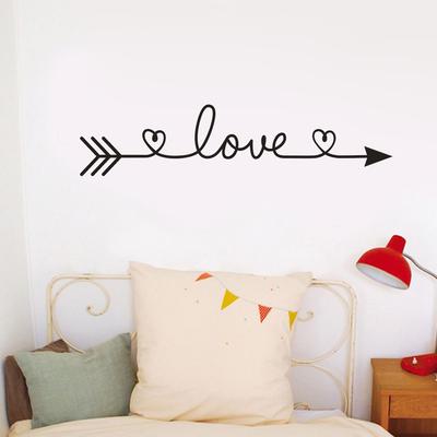 Every Love Story Is Beautiful Home Wall Sticker Bedroom Decal Decor 56*29 CM