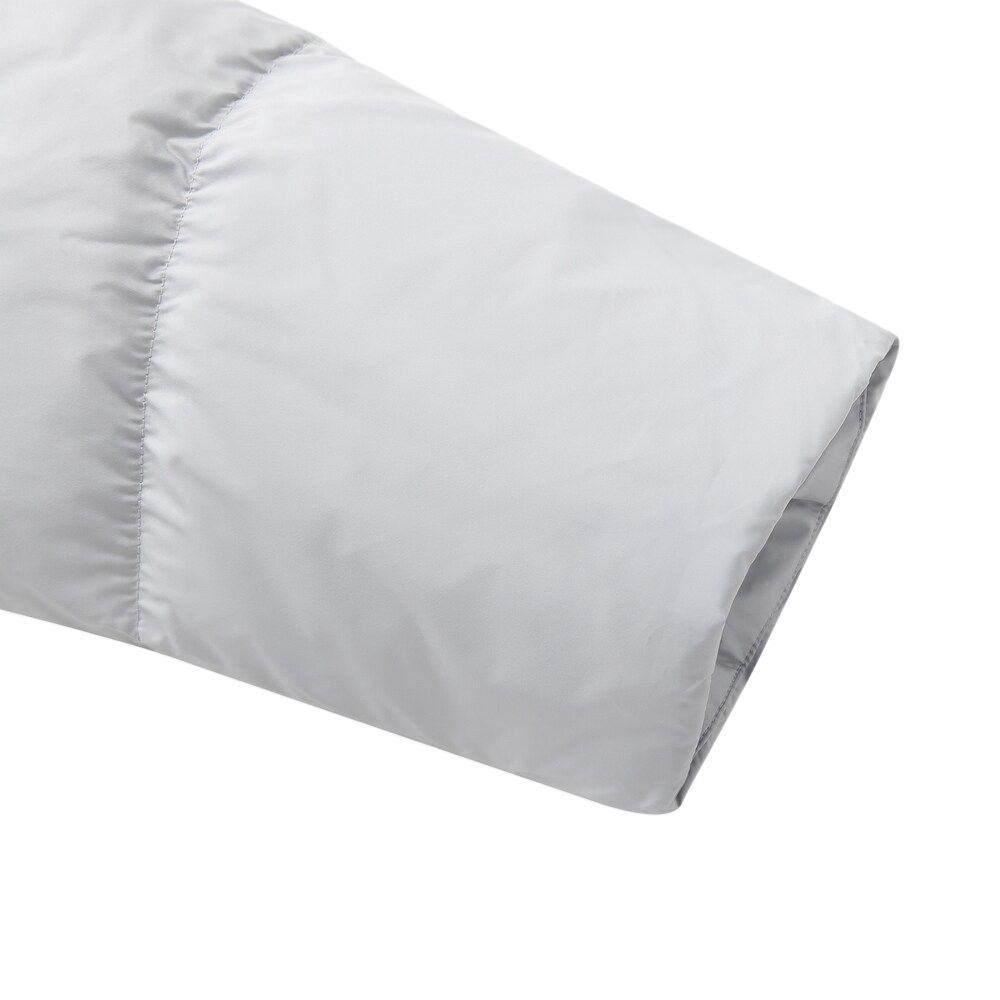 New Adidas Down Jacket Women's Concrete Gray JJ3551