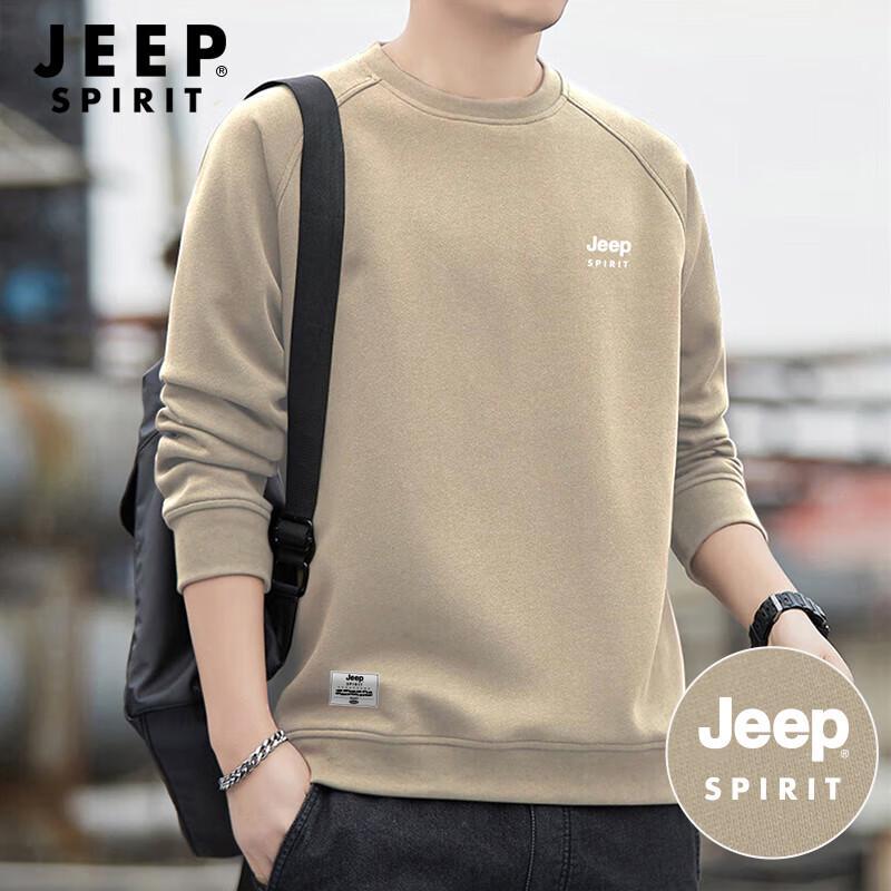 

JEEP SPIRIT Men s Crewneck Long Sleeve Pullover XL