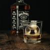 Stainless Steel Ice Ball Maker Set with Whiskey Stones, 5.5cm Diameter, Set of 2, Includes Storage Case and Ice Tug, Reusable Non-Melting Ice
