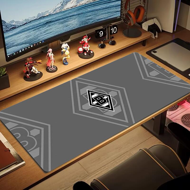 Borussia Mouse Pad Large Gaming Table Cushion Non-slip Laptop Tablet Big Mousepad XXL Mat Mini PC Playmat With Lock edge_XIA