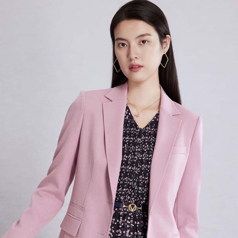 

JESSIE Women s Long Sleeve Lapel Workplace Blazer S