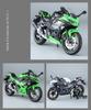 1/12 KAWASAKI Ninja 400 Spielzeug-Motorrad, Miniatur-Druckguss-Metallmodell 1:12 Super Sport Sound & Light Collection Geschenk für Jungen