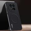 Für Xiaomi Redmi Note 14 Pro Plus Hülle Luxus Auto Magnetischer Halter Handyhülle Für Redmi Note 14 Pro+ 5G TPU Silikon Rückseite