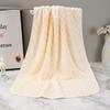 34X74Cm Soft Thickened Coral Microfiber Fleece Towel Quick Dry Water Absorbent Solid Color For Face And Hand Bath Room Towel