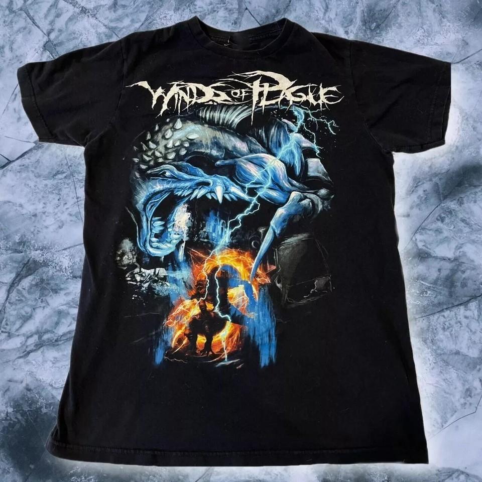 Winds of Plague band Shirt Short Sleeve Black Unisex S5XL L