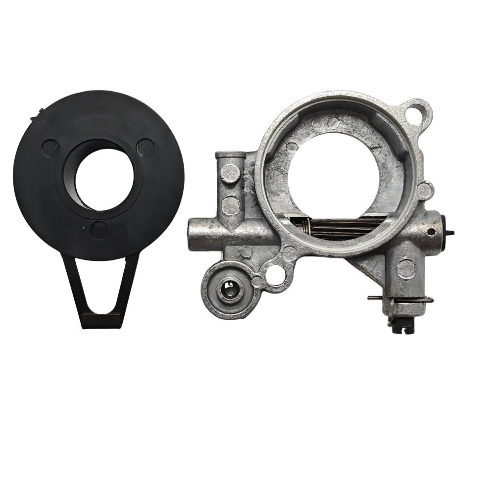 Oil Pump Oiler Complete Repair Kit For 372XP Husqvarna 365 372 371 362 Chainsaw Cap Worm Gear Sleeve Line Rubber Seal Part