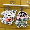 Perfect Crayon Shin Chan Hand Towel Cute Crayon Shin Chan Hanging Towels Absorbent Kitchen Bathroom Wipe Towel Anime Cartoon Kids Towels