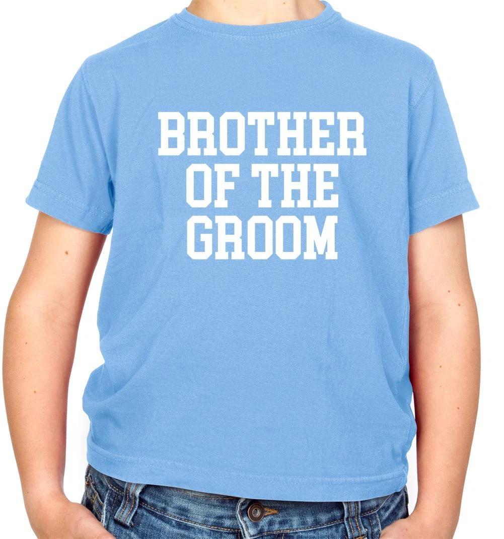 Brother Of The Groom - Kids T-Shirt - Wedding Gift Funny Speech Stag Do Mate 140