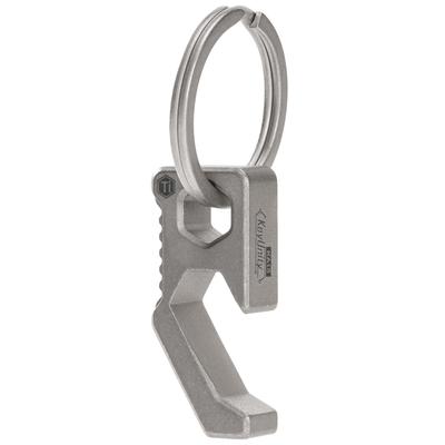 KeyUnity KA13 Titanium Portable Bottle Opener with Keychain, Multi-Function Bottle Opener with Hex Wrench, Lightweight and Compact, Beer Opener for Tr