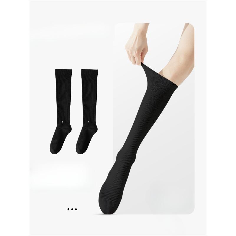 

Female Spring and Autumn Non Slip Professional Fitness Jump Rope Exercise Pressure Calf Socks 1 pair чёрный