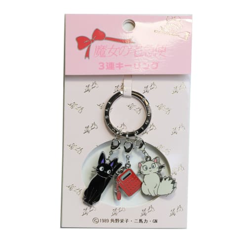 Kiki's Delivery Service Keychain Triple Radio JH-21