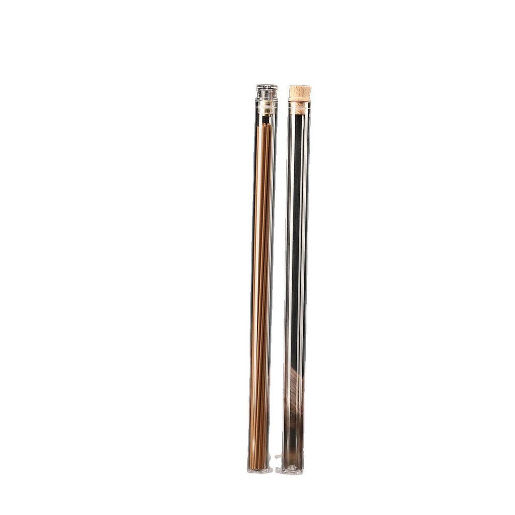 Acrylic Incense Holder: Transparent 5g Long Stick Storage Tube for Agarwood Incense