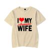 I Love My Awesome Wife Husband T Shirts Honeymoon Couple Outfits Dating Couples Anniversary Gifts Men Women Tee Shirt Oversize