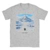 Vintage But why The penguin goes alone TShirts Unisex Round Collar Pure Cotton T Shirt  Short Sleeve Tees Classic Clothing