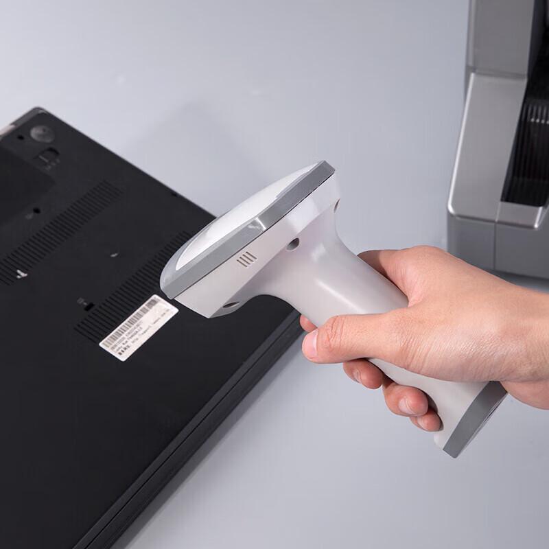 Deli 2.4GHz Wireless 1D/2D Barcode Scanner