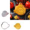 5Pcs Biscuits Mold Halloween Specter Cookie Cutter Biscuits Fondant Cookie Stamp Kitchen Tool Party Supplies