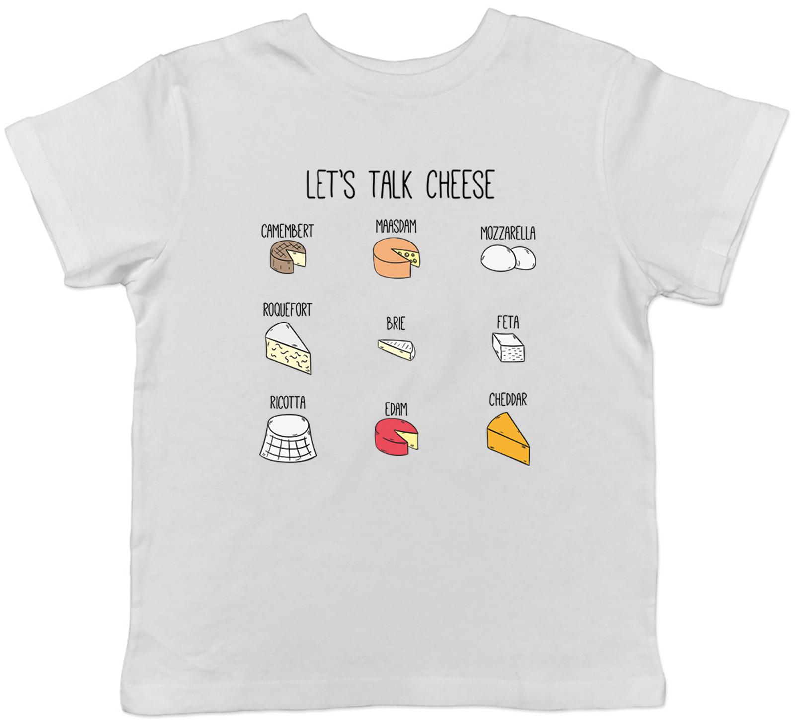

Let s Talk Cheese Funny Kids T-Shirt Cheese Selection Chart Childrens Boys Girls 150
