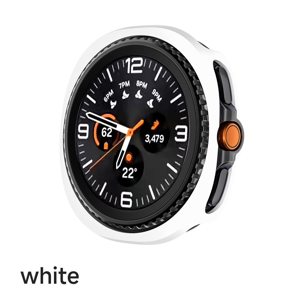 PC Hard Case For Samsung Galaxy Watch 8 Classic Matte Cover Protective For Galaxy Watch 8 Classic Hollow Out Shell Accessories