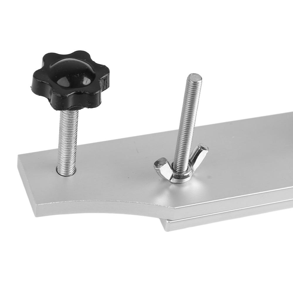 Wrench Included Bridge Repair Fixture Silver Acoustic Bridge Clamp Guitar Repair Maintenance