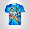 Summer 2026 Dragon Ball T Shirt Kids Tops Tee Anime Figures Son Goku Super Saiyan T-shirt Boys T-shirts Children Short Sleeve