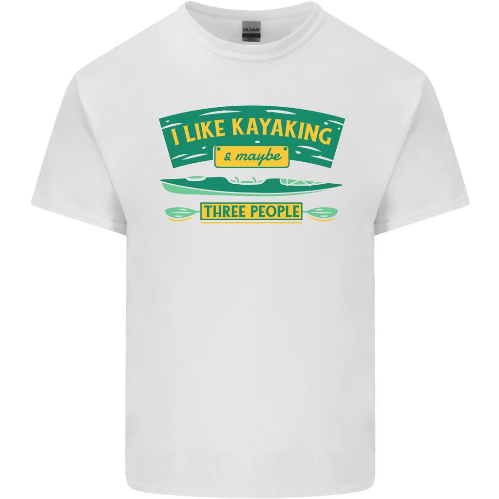 I Like Kayaking 3 People Funny Kayak Unisexs Light Cotton TShirt