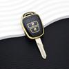 2 Button Protector Shell for Toyota Yaris Corolla Highlander Crown Remote Skin Car Key Cover Case Keychain Auto Accessories