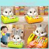 Simulation Telephone Rabbit With Tell Stories Children Educational Gift Toy