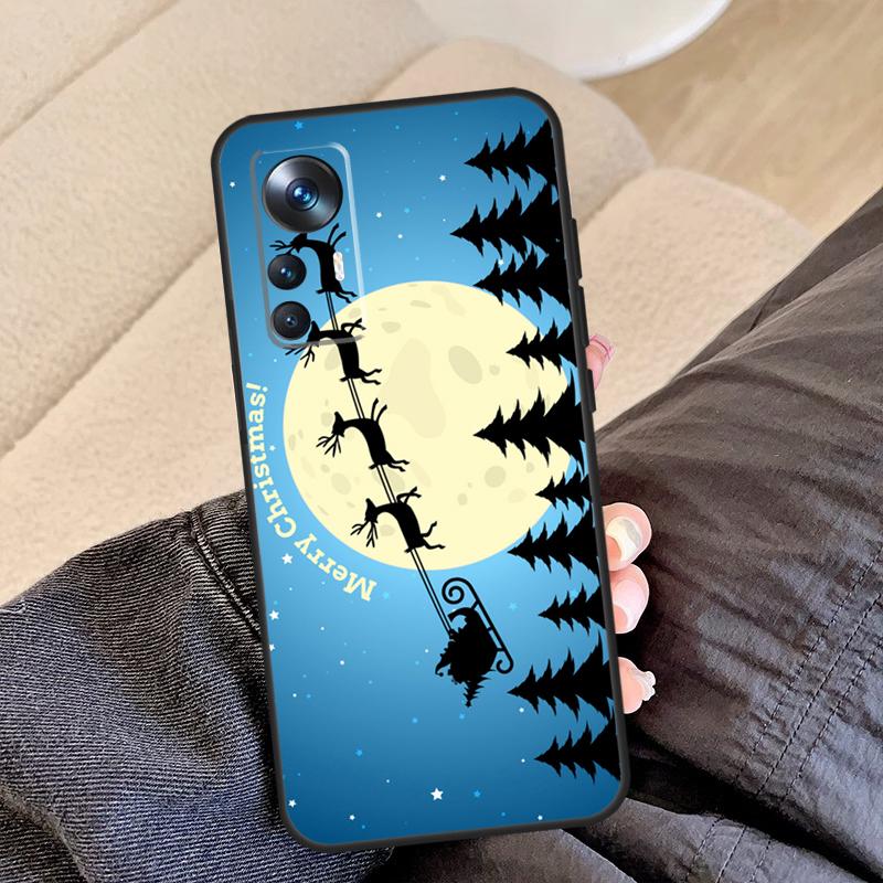 Merry Christmas Santa Claus Case For Xiaomi 13T 12T 11T 14 13 Pro 12 Lite 12X POCO F5 X3 X5 Pro F3 F4 X4 M5s C65 Funda