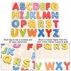 Kinder Holzpuzzle Handgreifbrett Set Pädagogisches Cartoon Spielzeug Geschenk (Alphabet)