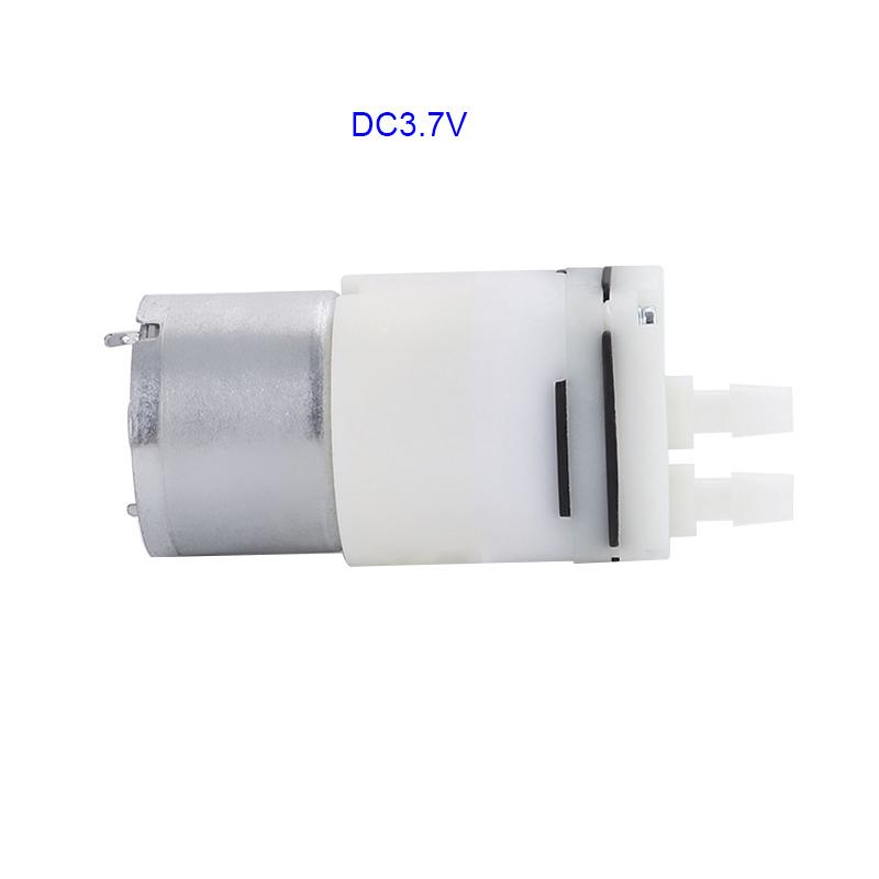 310 Water Pump DC 6V 3.7V Self-priming Suction Diaphragm Pump Negative Pressure Pump Electric Mini Pump for Tea Table