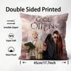 Tv G-Good O-Omens Cushion Cover Premium Comfort Reversible Pillow Cover - Dual - Use Design for Home & Car