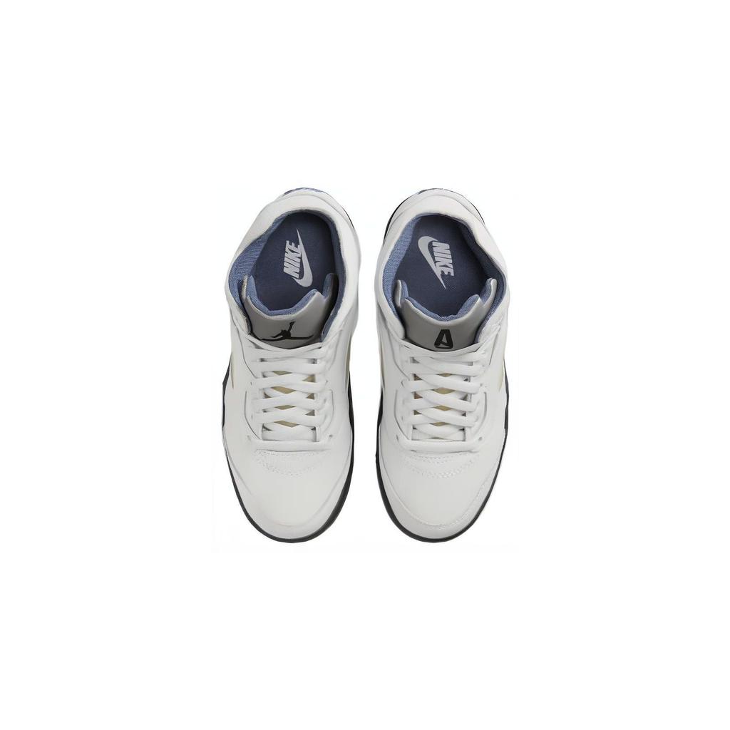 A Ma Maniére x Air Jordan 5 Retro PS Dawn Zapatillas para Niños Gris Polvo Fotón Negro FZ3356-004